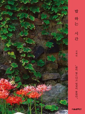 cover image of 밥하는 시간